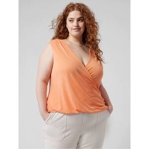 NWT Athleta Breezy Wrap Tank